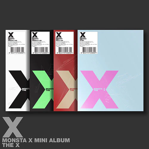 [POB] MONSTA X – THE X / 13TH MINI ALBUM (RANDOM)