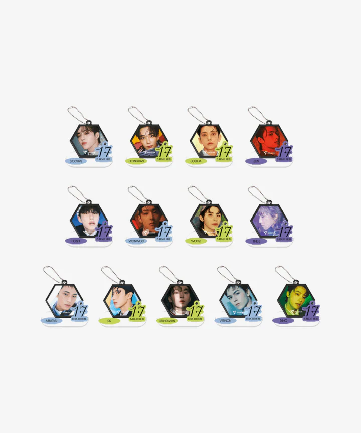 [RESTOCK] SEVENTEEN - LENTICUALR ACRYLIC STAND ('17 IS RIGHT HERE')
