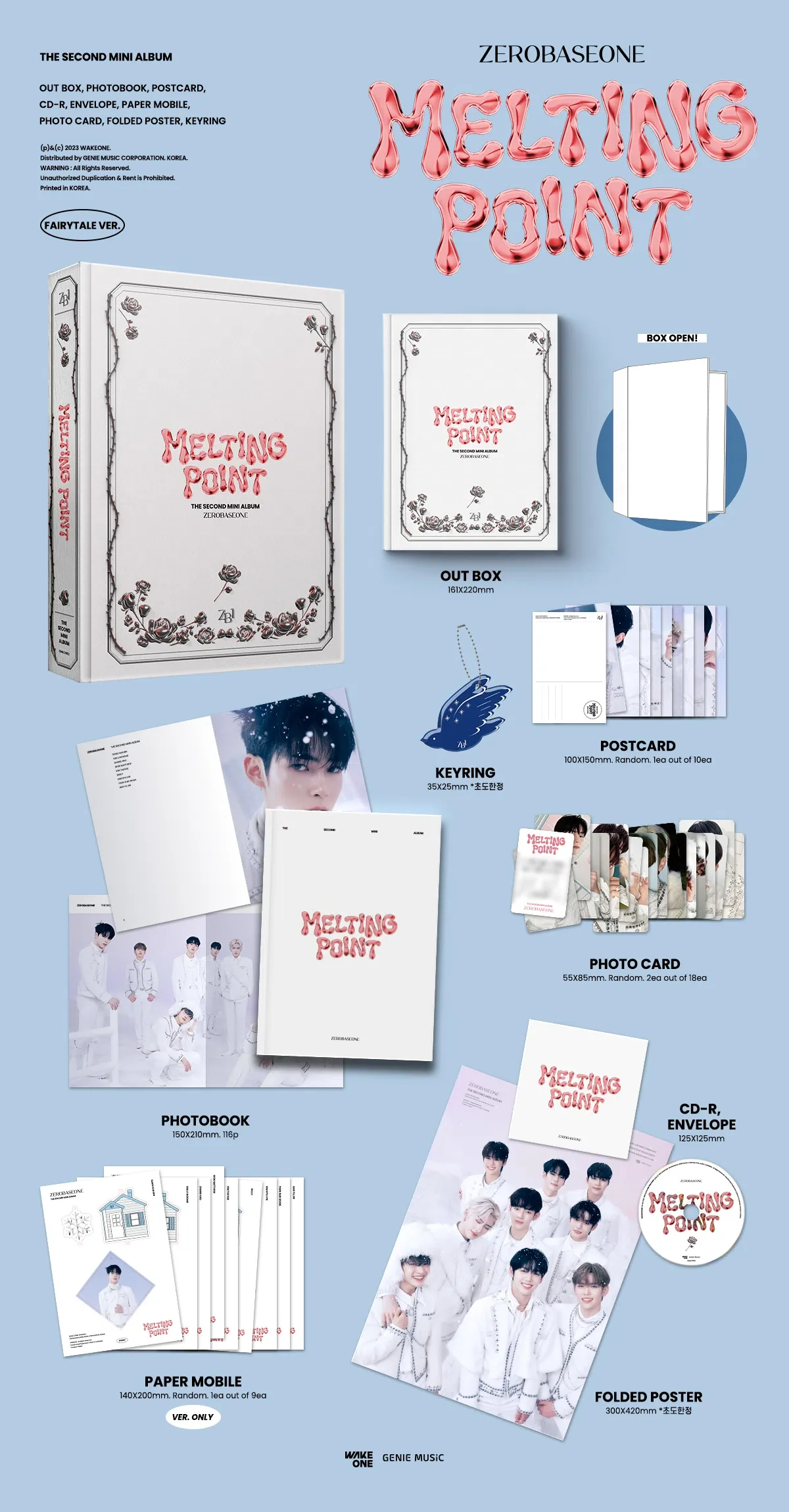 [RESTOCK] ZEROBASEONE - MELTING POINT / THE SECOND MINI ALBUM (Standard ver.) *Cover Select - Image 2
