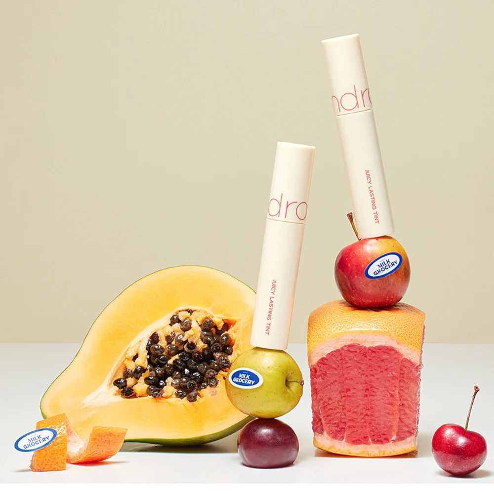 Rom&nd Juicy Lasting Tint #Milk Grocery Series *Color Select
