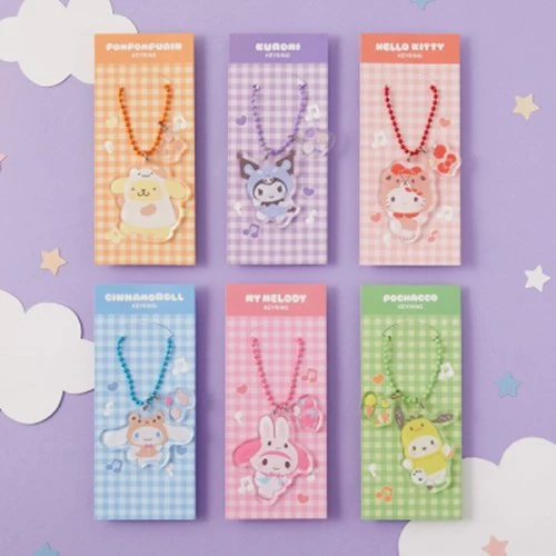 SANRIO - Costume Play Acrylic Keyring - Image 2