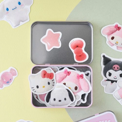 SANRIO - PomPom Tincase Sticker Pack - Image 4