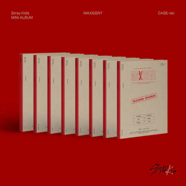 [RESTOCK] Stray Kids - MAXIDENT (CASE ver.)(Random)