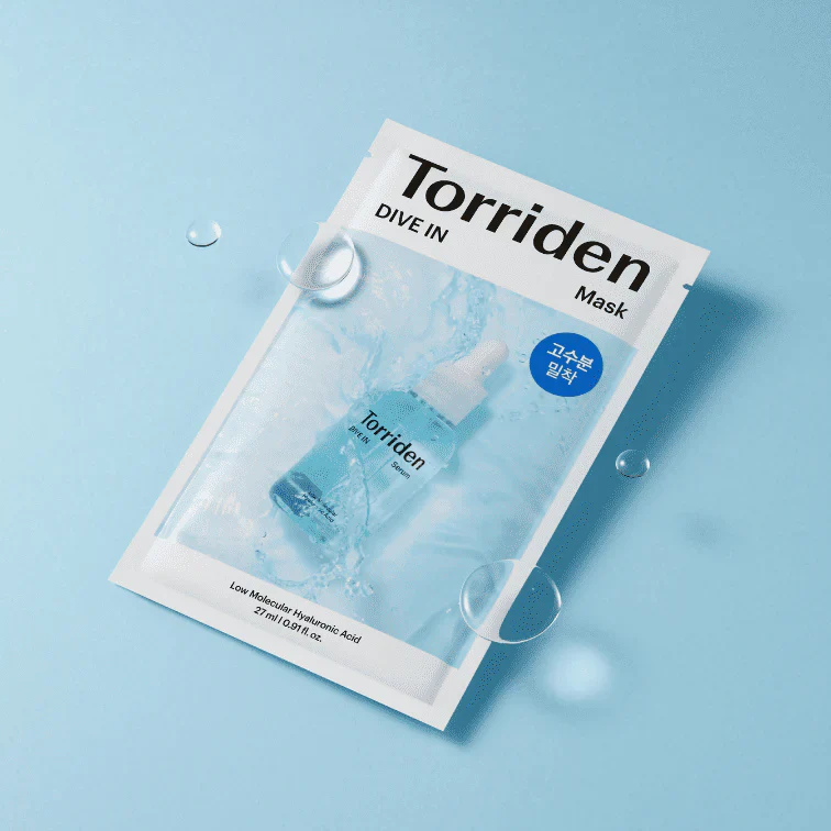 Torriden DIVE-IN Low molecule Hyaluronic acid Mask Pack
