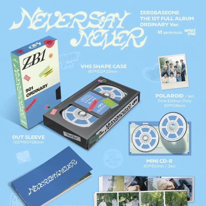 ZEROBASEONE - NEVER SAY NEVER / 1ST FULL ALBUM (PHOTOBOOK Ver.) - Image 2